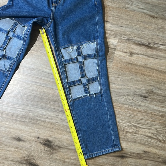 LF Carman Cage Ripped Jeans Size 24 - Picture 6 of 8